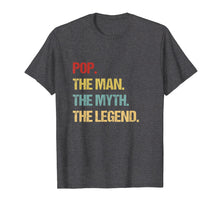 Load image into Gallery viewer, Mens Pop The Man The Myth The Legend TShirt
