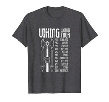Load image into Gallery viewer, Funny shirts V-neck Tank top Hoodie sweatshirt usa uk au ca gifts for Viking World Tour I Love Vikings Weapons T-shirt 2897347
