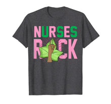 Load image into Gallery viewer, Funny shirts V-neck Tank top Hoodie sweatshirt usa uk au ca gifts for 1908 - Pink and Green - AKA Nurses - Sorority Shirt 2286347
