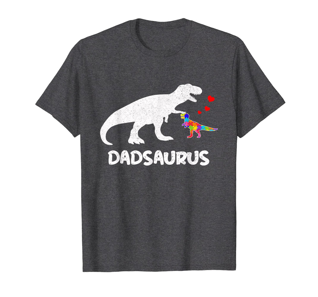 Funny shirts V-neck Tank top Hoodie sweatshirt usa uk au ca gifts for Dinosaur Dad Saurus Dadsaurus Autism Awareness Shirts Gift 1117456