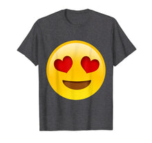 Load image into Gallery viewer, Funny shirts V-neck Tank top Hoodie sweatshirt usa uk au ca gifts for Emoji Smiling Face With Heart-Shaped Eyes Cute Funny Texting 1332139
