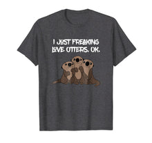 Load image into Gallery viewer, Funny shirts V-neck Tank top Hoodie sweatshirt usa uk au ca gifts for Love Otters Tee | Funny T-Shirt Gifts for Otters Lovers 1298557
