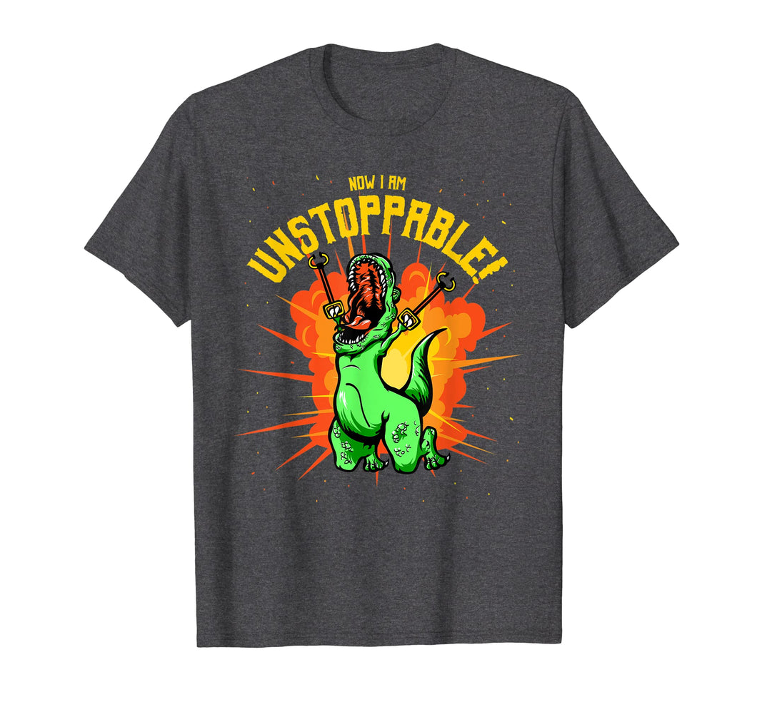 Funny shirts V-neck Tank top Hoodie sweatshirt usa uk au ca gifts for Now I Am Unstoppable T-Rex T-Shirt Funny Dinosaur Claws Tee 2015560