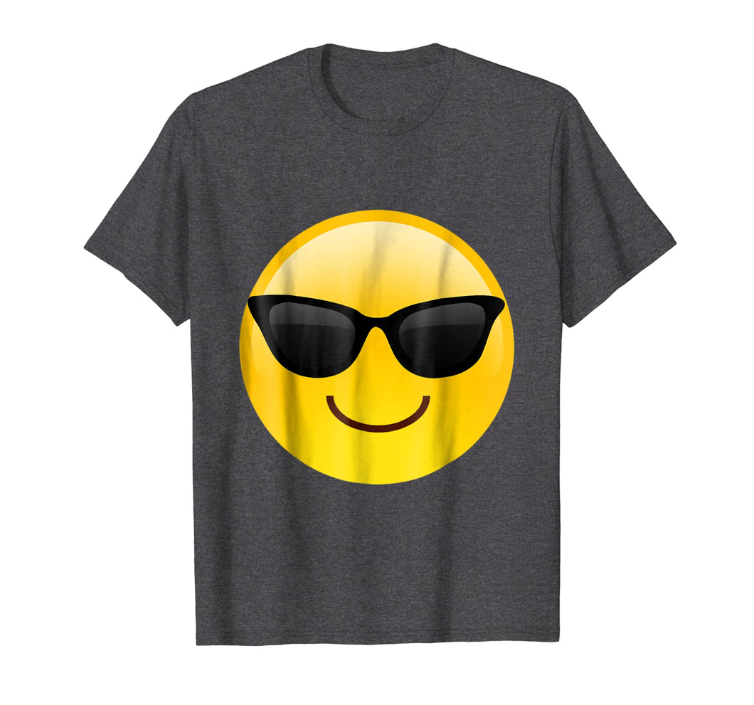 Emoji Shades Smiley Sunglasses Cool T Shirt