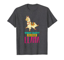Load image into Gallery viewer, Funny shirts V-neck Tank top Hoodie sweatshirt usa uk au ca gifts for Test Day No Probllama T Shirt Llama Gift School Professor 1703748
