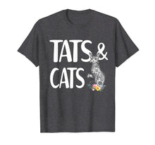 Load image into Gallery viewer, Funny shirts V-neck Tank top Hoodie sweatshirt usa uk au ca gifts for Tats And Cats Gift Shirt 2589578

