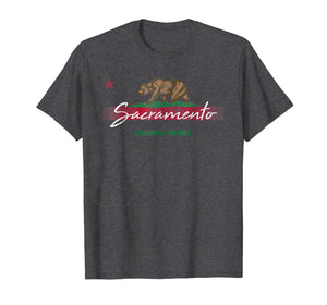 Funny shirts V-neck Tank top Hoodie sweatshirt usa uk au ca gifts for Republic of California State Flag Shirt Sacramento Souvenir 2559028