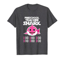 Load image into Gallery viewer, Funny shirts V-neck Tank top Hoodie sweatshirt usa uk au ca gifts for Funny Preschool Teacher Shark Back to School T-Shirt 2999707
