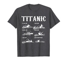 Load image into Gallery viewer, Funny shirts V-neck Tank top Hoodie sweatshirt usa uk au ca gifts for Titanic April 1912 Ship Voyage Atlantic Ocean T Shirt 318485

