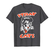 Load image into Gallery viewer, Stray Cats Rockabilly Cool Cat Tattoo T-Shirt
