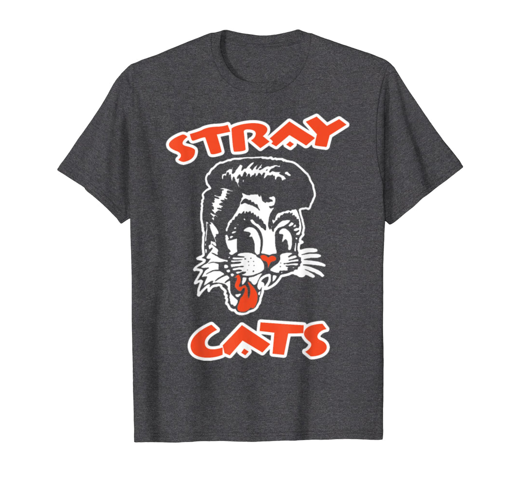 Stray Cats Rockabilly Cool Cat Tattoo T-Shirt