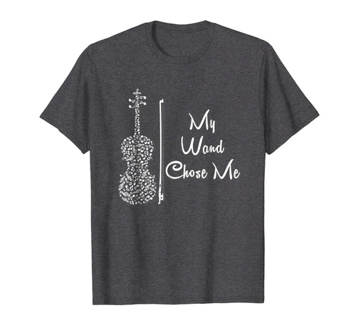 Funny shirts V-neck Tank top Hoodie sweatshirt usa uk au ca gifts for My Wand Chose Me Tshirt Cute Violin Violinist Gifts Girls 698473