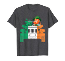 Load image into Gallery viewer, Funny shirts V-neck Tank top Hoodie sweatshirt usa uk au ca gifts for Leprechaun-Jeep St Patricks Day Mens Short Sleeve Tshirt 2696060
