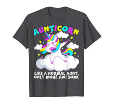 Load image into Gallery viewer, Funny shirts V-neck Tank top Hoodie sweatshirt usa uk au ca gifts for Like A Normal Aunt Only More Awesome Unicorn T shirt 1956804
