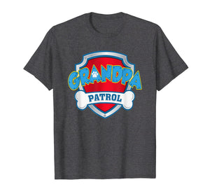 Mens Funny Grandpa Patrol T-Shirt - Dog Mom T-Shirt T-Shirt