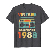 Load image into Gallery viewer, Funny shirts V-neck Tank top Hoodie sweatshirt usa uk au ca gifts for Vintage April 1988 Tshirt Retro 31st Birthday Gifts 2984521
