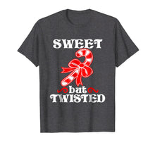Load image into Gallery viewer, Funny shirts V-neck Tank top Hoodie sweatshirt usa uk au ca gifts for Sweet But Twisted Funny Candy Cane Christmas T-Shirt 1165826
