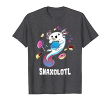 Load image into Gallery viewer, Funny shirts V-neck Tank top Hoodie sweatshirt usa uk au ca gifts for Snaxolotl T-Shirt Funny Kawaii Axolotl Shirt Food Lover Gift 434152
