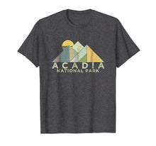 Load image into Gallery viewer, Retro Acadia National Park T-Shirt Distressed Hiking Tee
