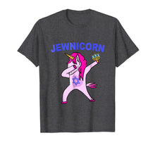 Load image into Gallery viewer, Jewnicorn Shirt | Funny Hanukkah Tshirt | Hanukkah Pajamas 498697
