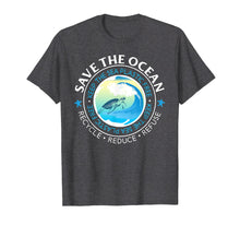 Load image into Gallery viewer, Funny shirts V-neck Tank top Hoodie sweatshirt usa uk au ca gifts for Save The Ocean Keep The Sea Plastic Free Turtle Lover Tshirt 1571240
