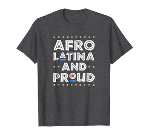 Funny shirts V-neck Tank top Hoodie sweatshirt usa uk au ca gifts for Afro Latina And Proud T-Shirt | Afro-Latin Pride Gift 1337497