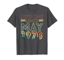 Load image into Gallery viewer, Funny shirts V-neck Tank top Hoodie sweatshirt usa uk au ca gifts for 41th Birthday gift Awesome Since April 1978 T-shirt 1949971

