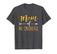 Load image into Gallery viewer, Funny shirts V-neck Tank top Hoodie sweatshirt usa uk au ca gifts for Mom of MR. Onederful T-Shirt Funny 1st birthday 715241
