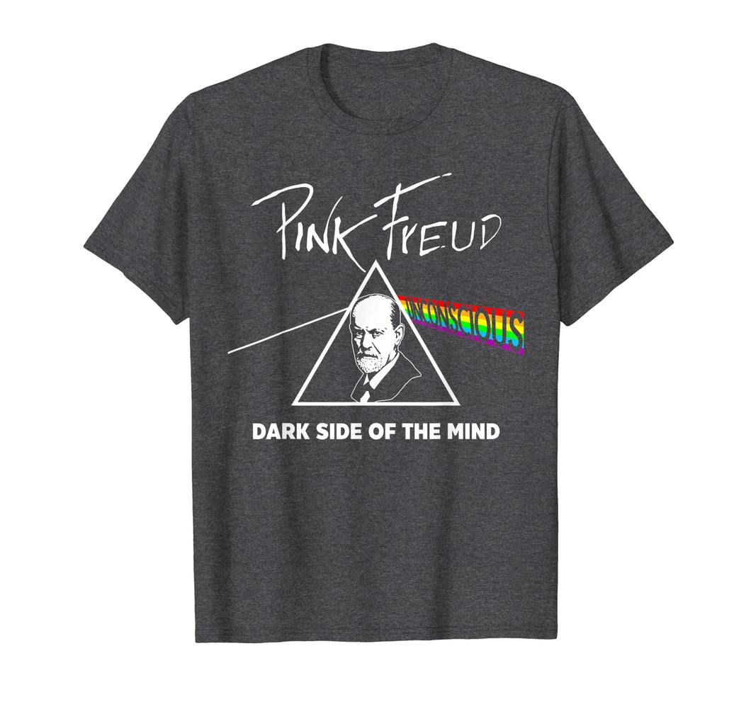 Funny shirts V-neck Tank top Hoodie sweatshirt usa uk au ca gifts for Pink Freud Dark Side Of The Mind Psychology t-shirt 618643