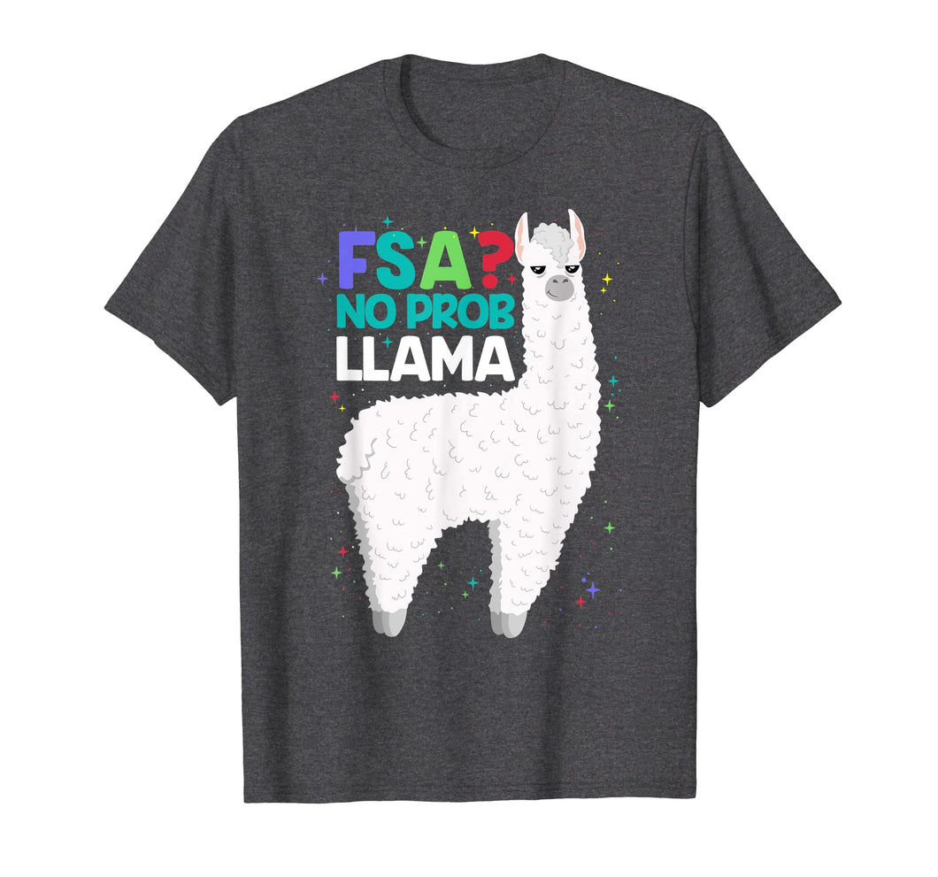 Fsa Test No Prob Llama Teacher Exam Testing Tshirt Gifts