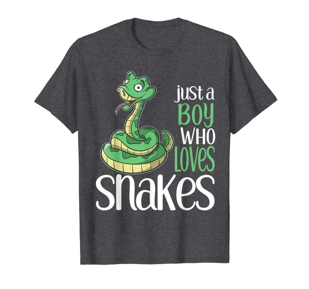 Funny shirts V-neck Tank top Hoodie sweatshirt usa uk au ca gifts for Just a Boy Who Loves Snakes Gift T Shirt for Kids and Boys 360106