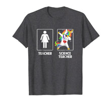 Load image into Gallery viewer, Science Teacher Unicorn Dabbing Funny T Shirt Gifts Dab Dabs
