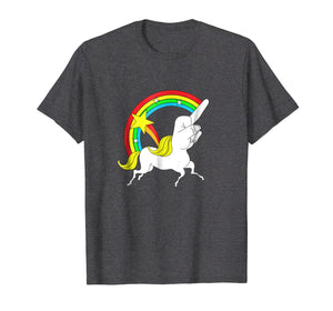 Funny shirts V-neck Tank top Hoodie sweatshirt usa uk au ca gifts for Middle Finger Unicorn T-shirt Funny Sarcastic Joke Tee 1979015