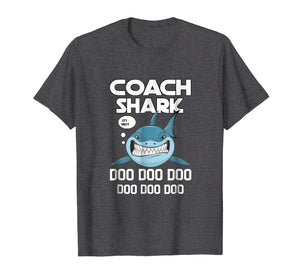 Funny shirts V-neck Tank top Hoodie sweatshirt usa uk au ca gifts for Coach Shark T-shirt for men, women 2534419