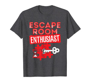 Funny shirts V-neck Tank top Hoodie sweatshirt usa uk au ca gifts for Escape Room T Shirt - Escape Room Enthusiast 2761501