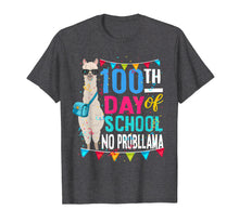 Load image into Gallery viewer, Funny shirts V-neck Tank top Hoodie sweatshirt usa uk au ca gifts for 100 Days Of School No Probllama Funny Llama Tshirt 2044575
