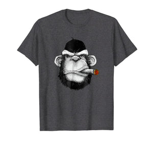 Funny shirts V-neck Tank top Hoodie sweatshirt usa uk au ca gifts for Monkey Cigar Gorilla Smoking Cigarette T-shirt 2929921