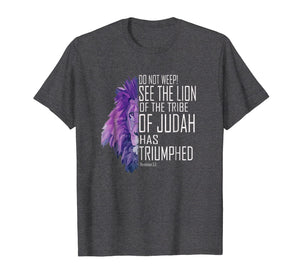Funny shirts V-neck Tank top Hoodie sweatshirt usa uk au ca gifts for See The Lion of the Tribe of Judah has Triumphed Tshirt 1523736