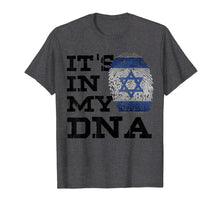 Load image into Gallery viewer, Funny shirts V-neck Tank top Hoodie sweatshirt usa uk au ca gifts for It&#39;s In My DNA Israeli Shirt I Love Israel Flag Jewish Gifts 2770607
