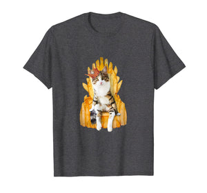 Funny shirts V-neck Tank top Hoodie sweatshirt usa uk au ca gifts for Cat on a Throne Shirt Funny Cat Lover T Shirt Gifts 3056951