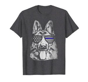 Funny shirts V-neck Tank top Hoodie sweatshirt usa uk au ca gifts for K9 Police Officer Shirt Police Dog Thin Blue Line Gift 257829