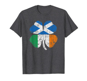 Irish Scottish Flag Ireland Scotland St Patricks Day T-Shirt 751696