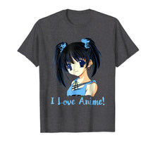 Load image into Gallery viewer, Funny shirts V-neck Tank top Hoodie sweatshirt usa uk au ca gifts for I Love Anime! Anime Girl T-Shirt 1444542
