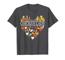 Load image into Gallery viewer, Funny shirts V-neck Tank top Hoodie sweatshirt usa uk au ca gifts for Crazy Chicken Lady T-shirt, Chicken Shirt 1599736
