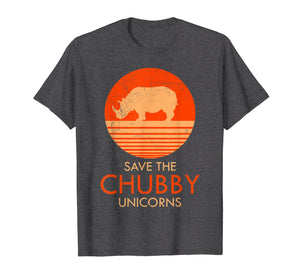 Funny shirts V-neck Tank top Hoodie sweatshirt usa uk au ca gifts for Vintage Retro Save The Chubby Unicorns T Shirt 1429842