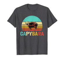 Load image into Gallery viewer, Funny shirts V-neck Tank top Hoodie sweatshirt usa uk au ca gifts for Vintage Capybara Shirt Sunset 2539845
