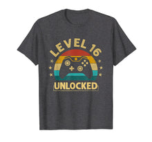 Load image into Gallery viewer, Funny shirts V-neck Tank top Hoodie sweatshirt usa uk au ca gifts for Level 16 Unlocked TShirt  Video Gamer 16th Birthday Gift 2510990
