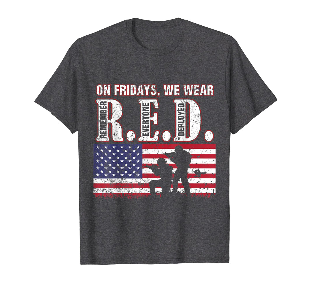 Funny shirts V-neck Tank top Hoodie sweatshirt usa uk au ca gifts for Red Friday Remember Everyone Deployed Shirt R.E.D Friday 1845517