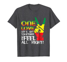 Load image into Gallery viewer, Funny shirts V-neck Tank top Hoodie sweatshirt usa uk au ca gifts for Jamaica One Love Reggae Caribbean Music Pride Flag T-shirt 191988
