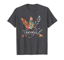 Load image into Gallery viewer, Funny shirts V-neck Tank top Hoodie sweatshirt usa uk au ca gifts for Thankful Feather &amp; Arrow Fall T-Shirt - Vintage Thanksgiving 1199570
